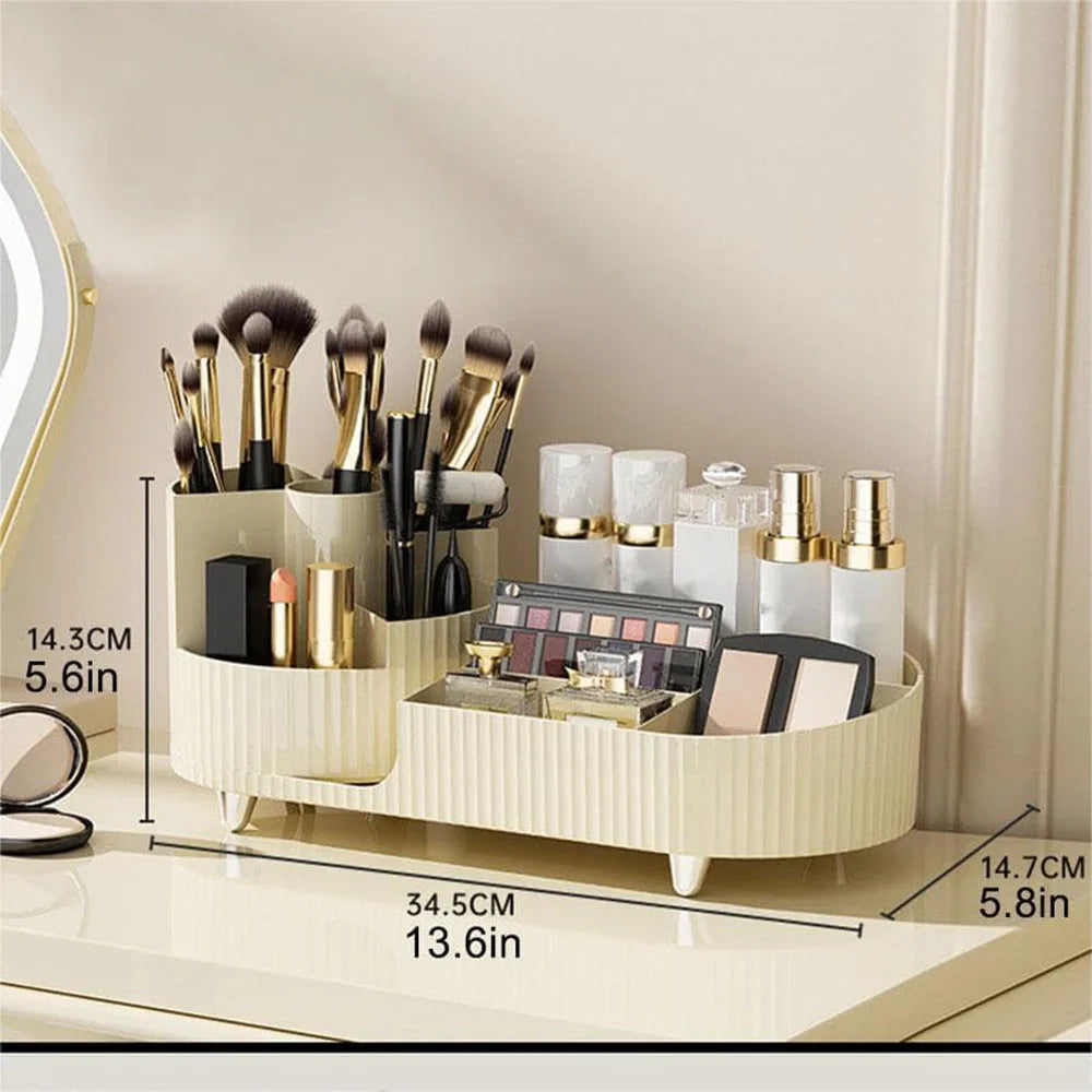 360° Rotating Makeup Organizer
