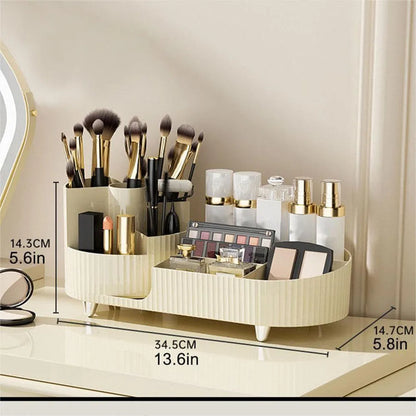 360° Rotating Makeup Organizer