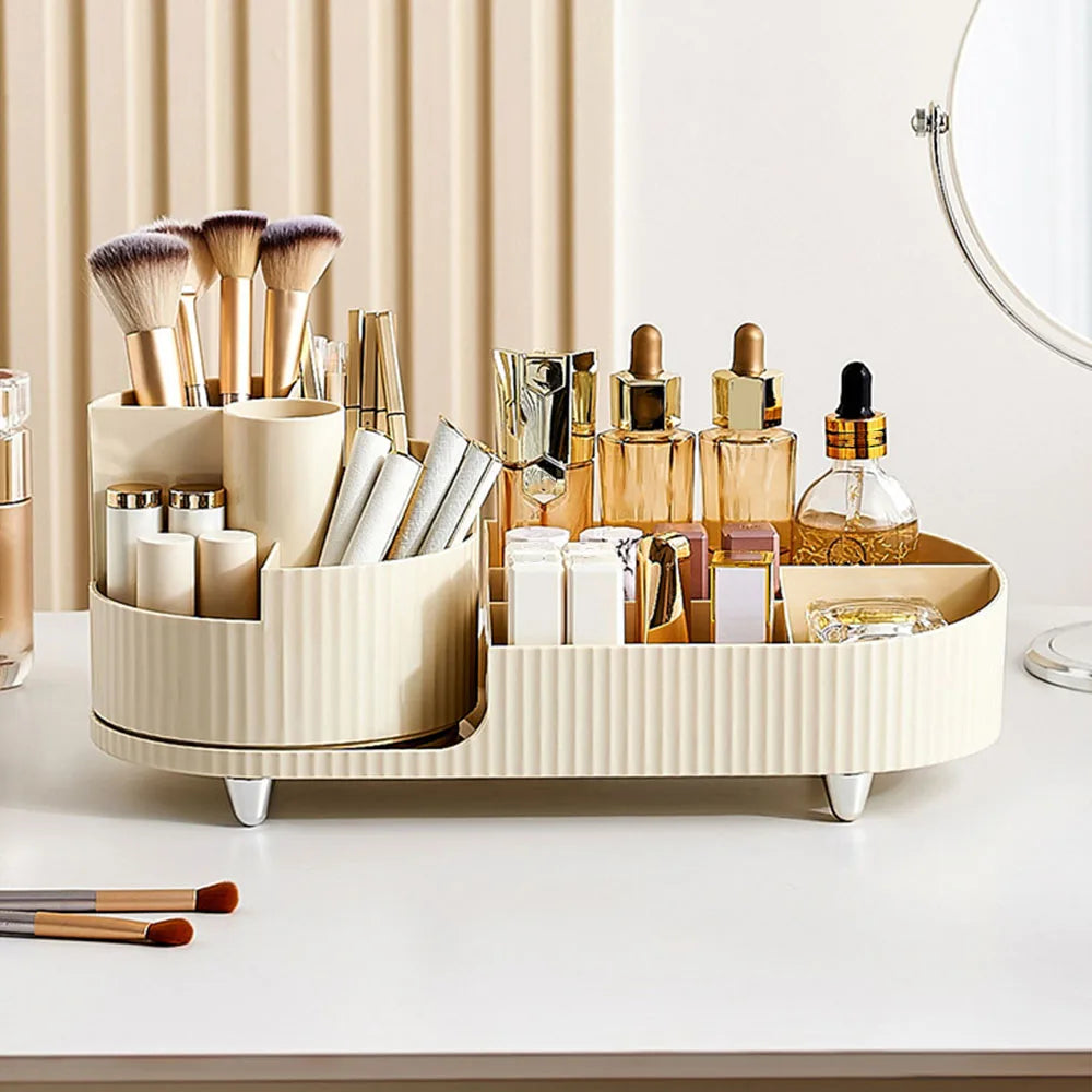 360° Rotating Makeup Organizer